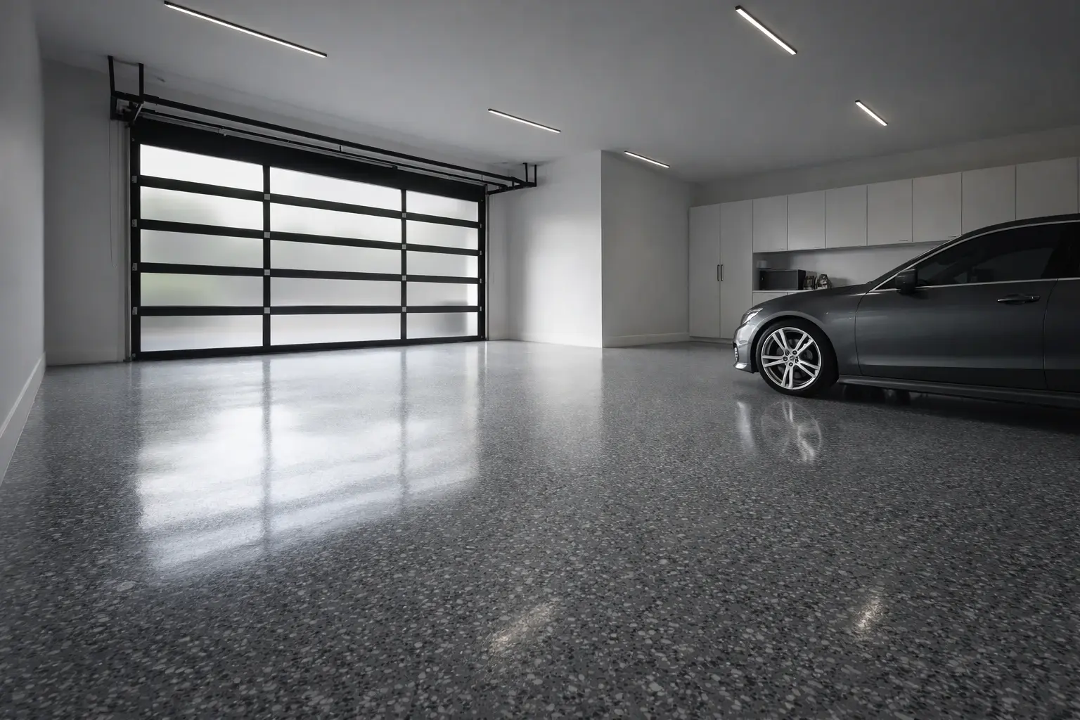 Garage floor epoxy coating