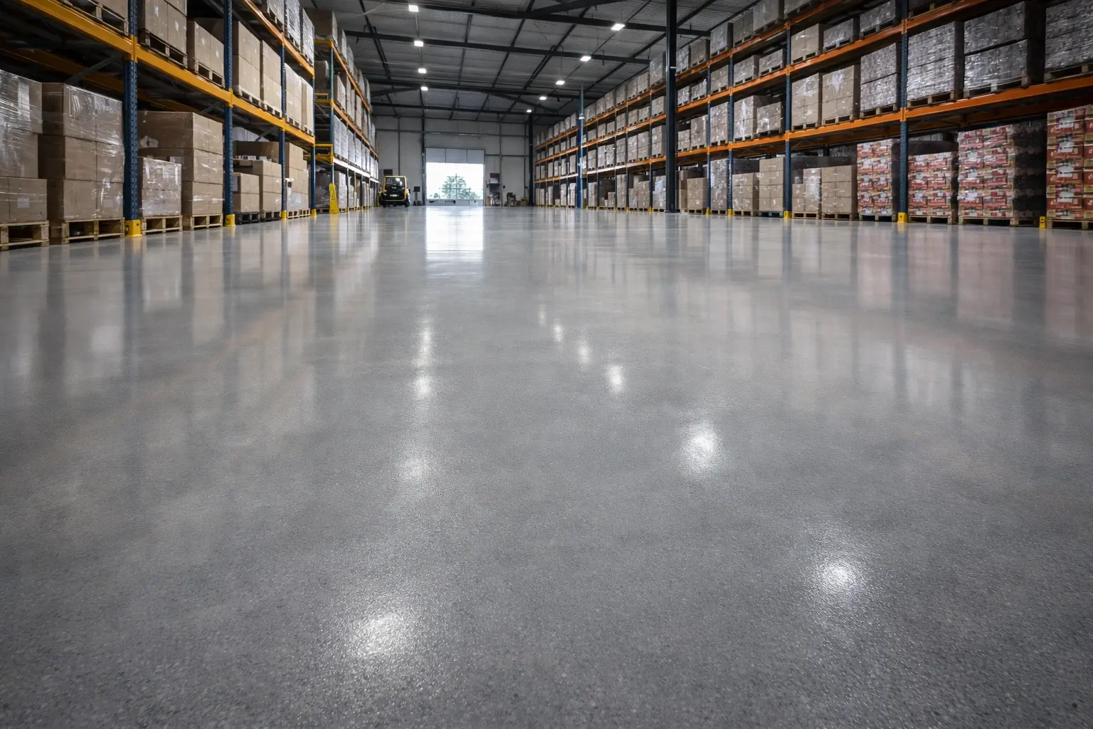 Warehouse epoxy flooring